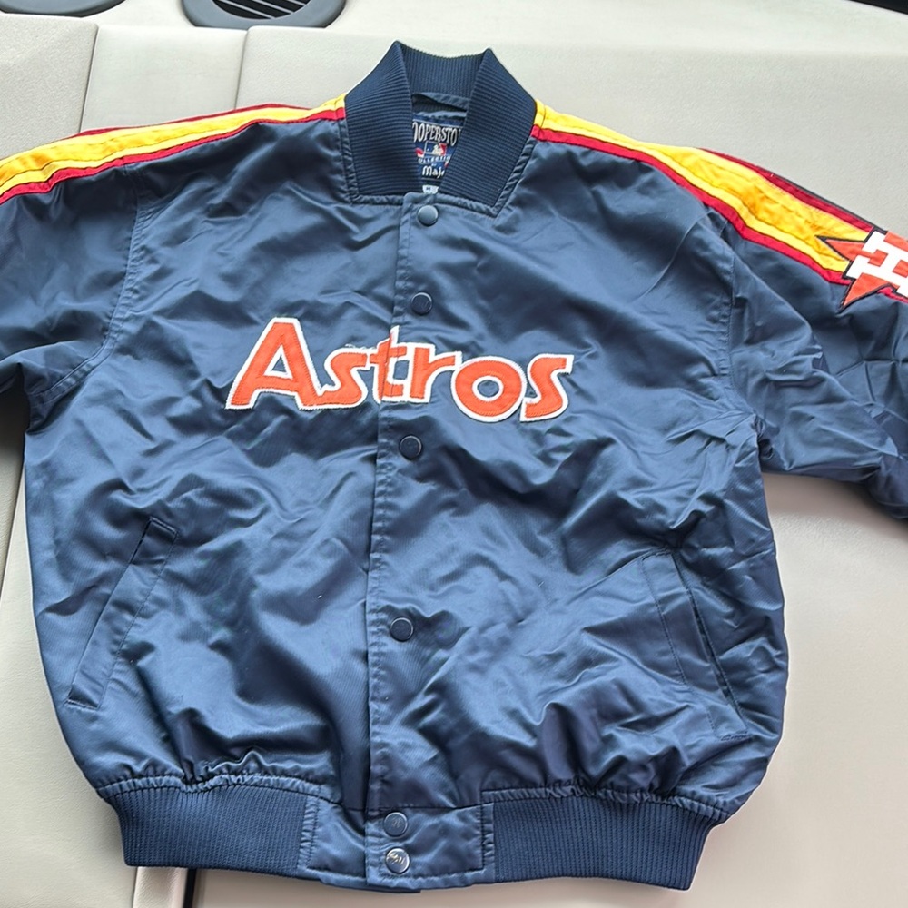 Majestic Navy Houston Astros Jacket